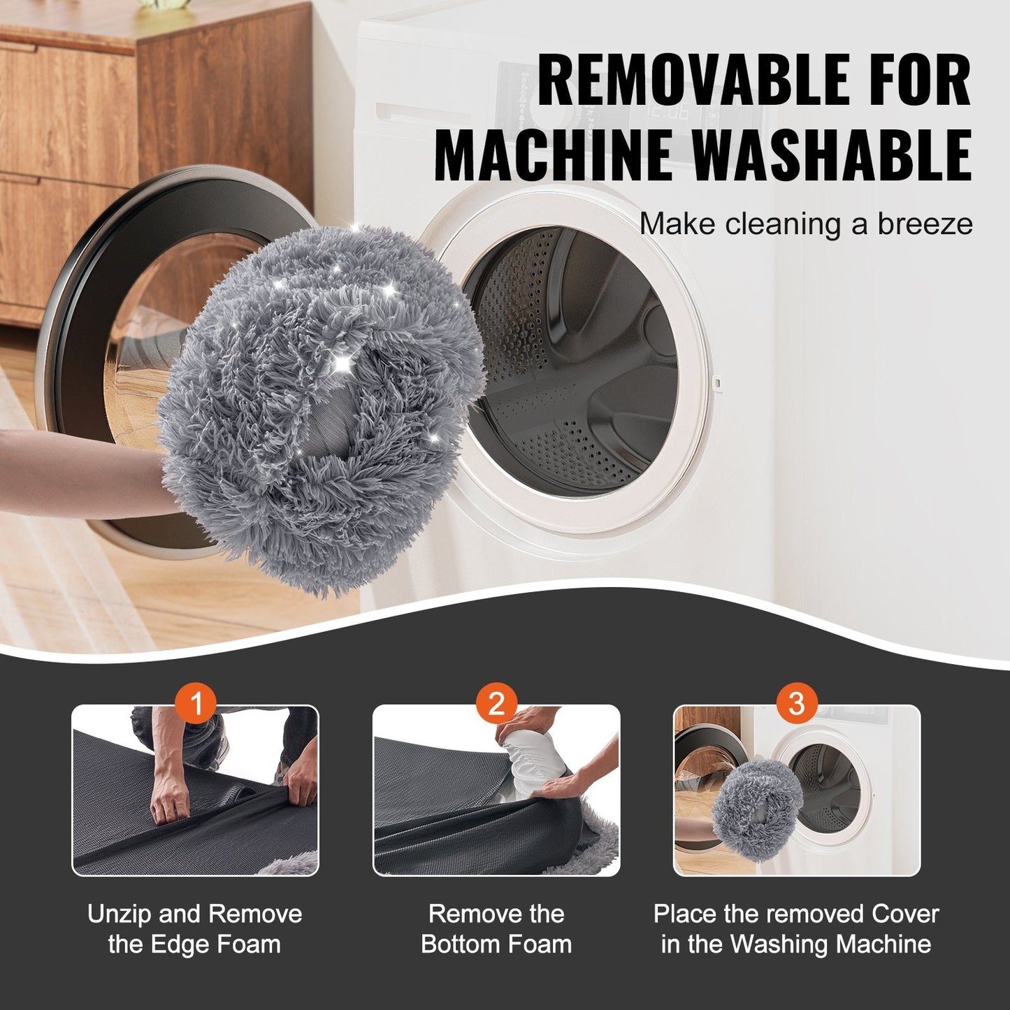 Människohundsäng Rektangulär